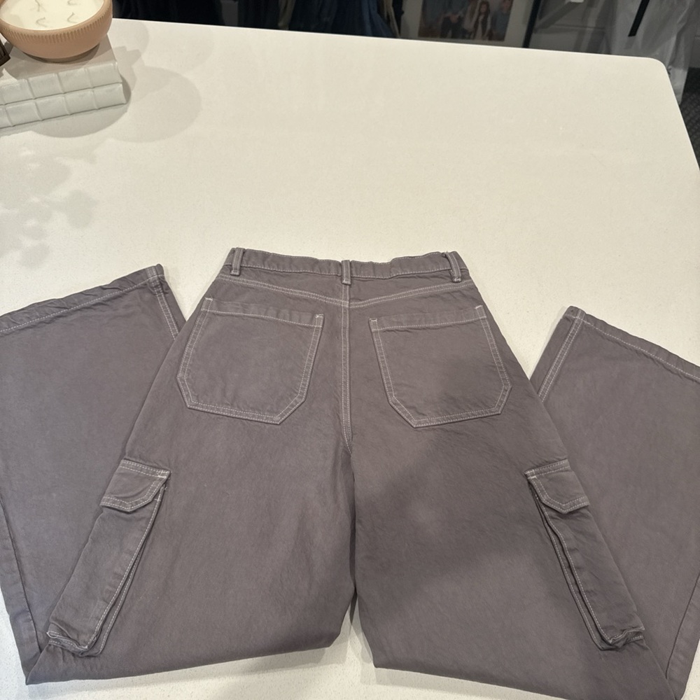 PacSun Charcoal Utility Pants - Picture 3 of 3